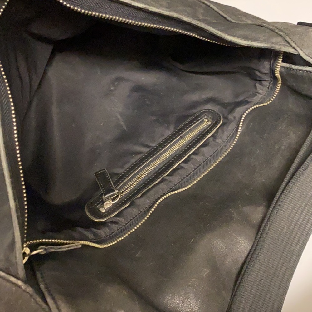Coach Leather Computer Bag Flapped Shoulder Bag - Picture 4 of 17